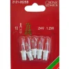 Konstsmide, guirlandes lumineuses de Noël 5 Ampoules De Rechange 24V, 1,2W Pour Guirlande De Noël 10 Lampes