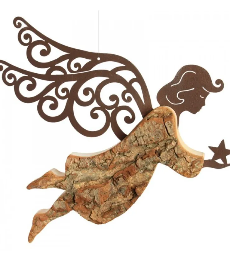 ange_de_nol_a_suspendre_en_metal_et_ecorce__cm_0.webp Waldfabrik, photophore en bois et étoile sapin de Noël Ange De Noël A Suspendre En Metal Et Ecorce, 18 Cm