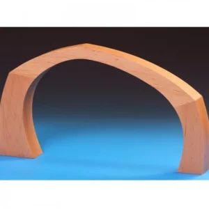 Schalling, crèche moderne Arche En Bois Pour Plateau Crèche De Noël