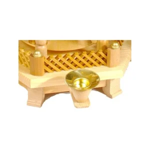 Richard Glasser, Pyramides de Noël allemandes Barriere De Rechange Couleur Bois Pour Pyramide A Etages 84 Mm