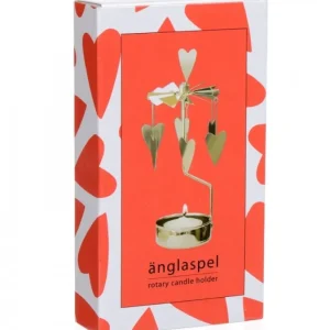 Pluto Produkter, déco de Noël Scandinave Bougeoir Carrousel Coeurs Saint-Valentin