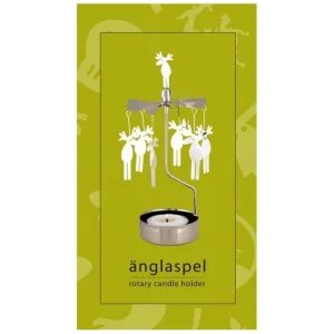 Pluto Produkter, déco de Noël Scandinave Bougeoir Carrousel Elans