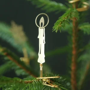 Pluto Produkter, déco de Noël Scandinave Bougie A Clipser Sur Le Sapin De Noël