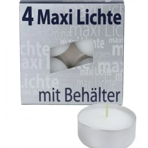 Ewa Kerzen, bougies de Noël et bougies de l'Avent Bougie Chauffe-Plat X 4