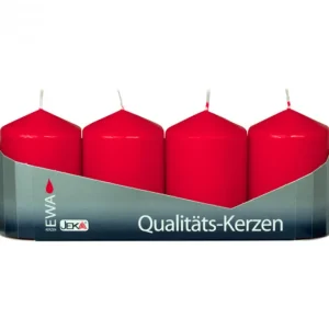 Ewa Kerzen, bougies de Noël et bougies de l'Avent Bougies 40/60 Mm Pour Couronne De L'Avent