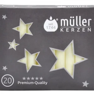 Muller, bougies pour carillons des anges 20 Bougies De Noël Pour Carillon Des Anges 12 Mm