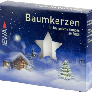 Ewa Kerzen, bougies de Noël et bougies de l'Avent 20 Bougies Sapin De Noël, Baumkerzen 13 Mm