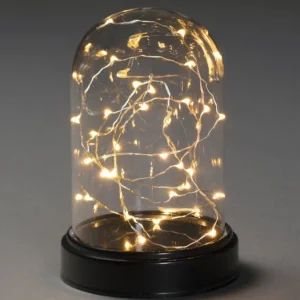 Konstsmide, guirlandes lumineuses de Noël Boule En Verre Lumineuse Décorative A Led, 17 Cm