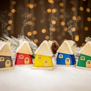 Hubrig, figurines pour enfant Brule-Encens Maison Verte