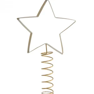 Pluto Produkter, déco de Noël Scandinave Cimier De Sapin Etoile Dore