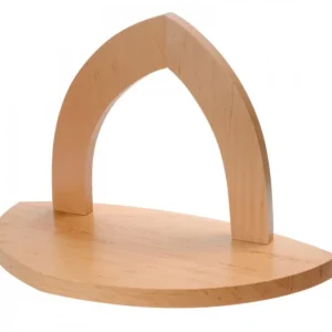 Schalling, crèche moderne Crèche De Noël Vide A Fabriquer En Bois, 20 Cm