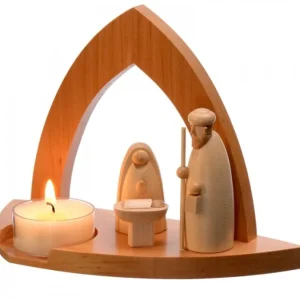 Schalling, crèche moderne Crèche Design Avec Bougeoir