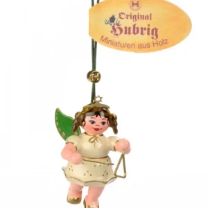 Hubrig, figurines pour enfant Déco Sapin De Noël, Ange Avec Un Triangle