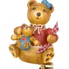 Hubrig, figurines pour enfant Déco Sapin Vintage, Maman Ours Et Ourson