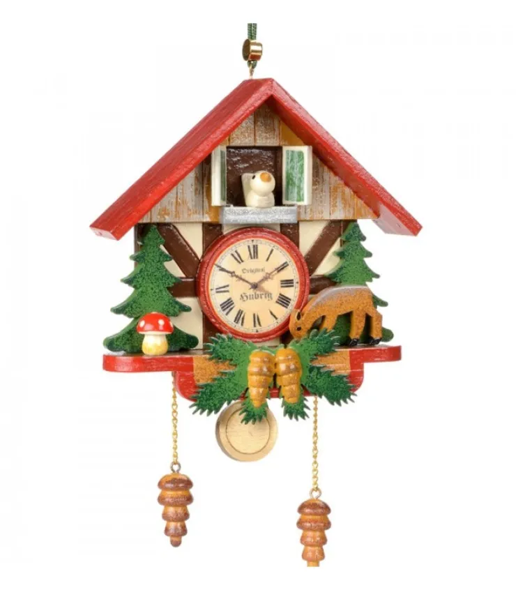 Hubrig, figurines pour enfant Décorations Sapin De Noël A Suspendre, Coucou De La Foret Noire
