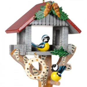 Hubrig, figurines pour enfant Décorations Sapin De Noël A Suspendre, Mangeoire A Mesange