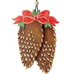 Hubrig, figurines pour enfant Décorations Sapin De Noël A Suspendre, Pommes De Pin