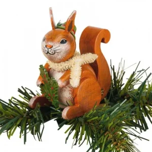 Hubrig, figurines pour enfant Ecureuil A Clipser Sur Branche