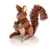 Hubrig, figurines pour enfant Ecureuil, Village De Noël Miniature