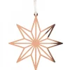 Pluto Produkter, déco de Noël Scandinave Etoile Cuivre A Accrocher