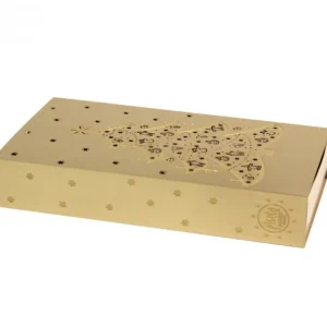 Pluto Produkter, déco de Noël Scandinave Etui Dore Motif Sapin De Noël Pour Boite D'Allumettes