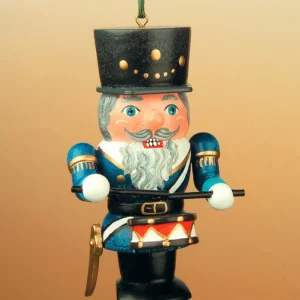 Hubrig, figurines pour enfant Figurine Casse-Noisette En Bois Tambour. Décoration Sapin De Noël Allemande