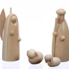 Schalling, crèche moderne Figurine Pour Crèche De Noël, L'Ange Et Le Berger, 6 Cm