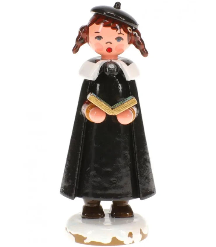 fillette_chanteuse_avec_livre_de_chants_village_de_nol_miniature_0.webp Hubrig, figurines pour enfant Fillette Chanteuse Avec Livre De Chants- Village De Noël Miniature