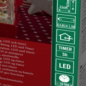 Konstsmide, guirlandes lumineuses de Noël Lanterne À Neige 