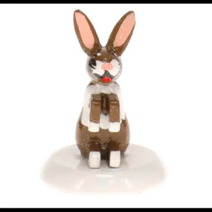 Hubrig, figurines pour enfant Lapin , Village De Noël Miniature