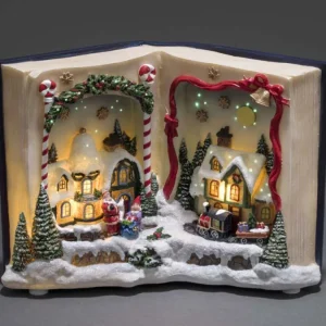 Konstsmide, guirlandes lumineuses de Noël Livre De Noël Musical Lumineux