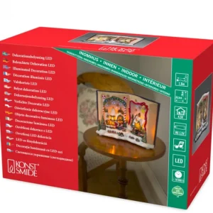 Konstsmide, guirlandes lumineuses de Noël Livre De Noël Musical Lumineux