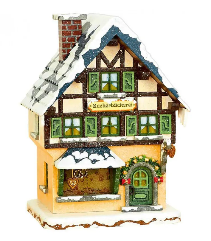 maison_eclairee_pour_figurine_de_nol_miniature_winterkinder_la_patisserie_0.webp Hubrig, figurines pour enfant Maison Eclairee Pour Figurine De Noël Miniature Winterkinder, La Patisserie