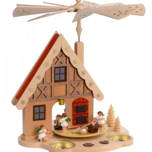 Richard Glasser, Pyramides de Noël allemandes Manège De Noël Enfant Anges Patissiers