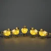 Konstsmide, guirlandes lumineuses de Noël Oiseaux Lumineux Led En Acrylique, 5 Chardonnerets