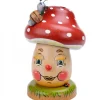 Hubrig, figurines pour enfant Personnage Brule-Encens Champignon Joyeux
