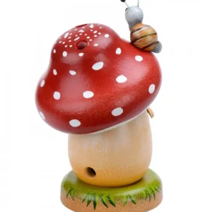 Hubrig, figurines pour enfant Personnage Brule-Encens Champignon Joyeux