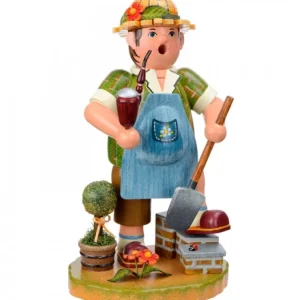 Hubrig, figurines pour enfant Personnage Brule-Encens Jardinier