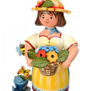 Hubrig, figurines pour enfant Personnage Brule-Encens Jardiniere