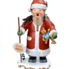 Hubrig, figurines pour enfant Personnage Brule-Encens Père Noël