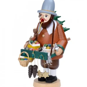 Richard Glasser, Pyramides de Noël allemandes Personnage Brule-Encens Vendeur De Déco De Noël