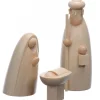 Schalling, crèche moderne Petit Jesus, Joseph, Marie Pour Crèche De Noël, 6 Cm