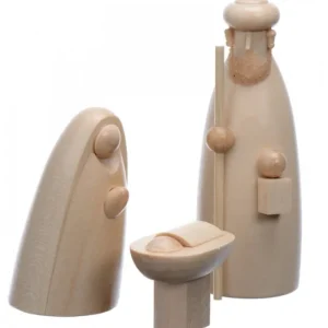 Schalling, crèche moderne Petit Jesus, Joseph, Marie Pour Crèche De Noël, 6 Cm