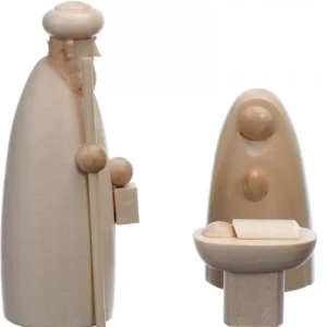 Schalling, crèche moderne Petit Jesus, Joseph, Marie Pour Crèche De Noël, 6 Cm