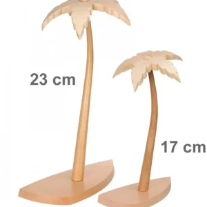 Schalling, crèche moderne Petit Palmier En Bois 17 Cm Pour Fabriquer Une Crèche De Noël
