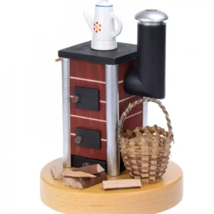 Richard Glasser, Pyramides de Noël allemandes Poele A Bois Brule-Encens