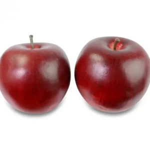 Riffelmacher et Weinberger Pomme Décorative Rouge Fonce, 8 Cm