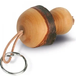 Waldfabrik, photophore en bois et étoile sapin de Noël Porte-Clés Champignon, Grand Modele