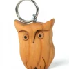 Waldfabrik, photophore en bois et étoile sapin de Noël Porte-Clés Hibou