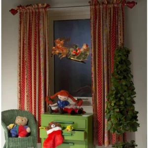 Konstsmide, guirlandes lumineuses de Noël Père Noël Lumineux Avec Rennes Et Traineau